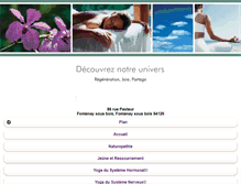 Tablet Screenshot of naturocoach.net